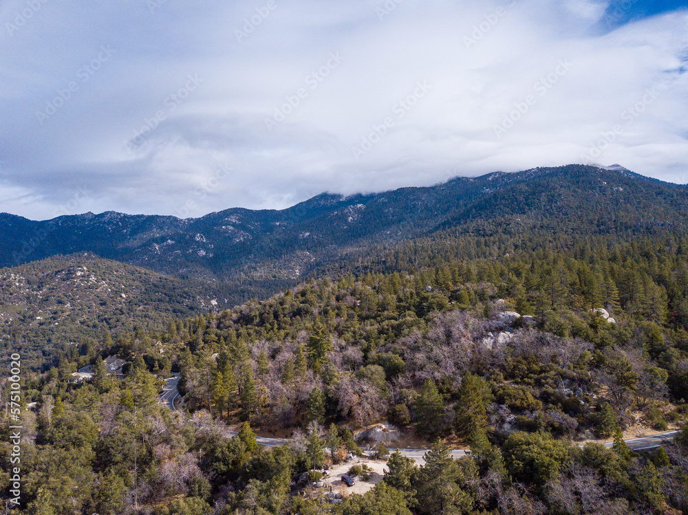 Views while hiking in the beautiful and scenic mountain town of Idyllwild, California. Views while hiking in the beautiful and scenic mountain town of Idyllwild, California.