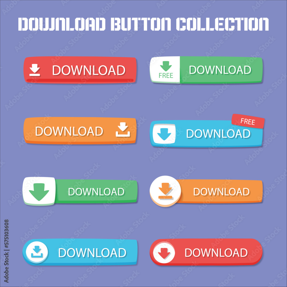 Download button collection Download button collection