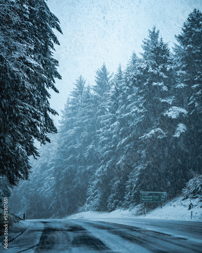 Snowy Humboldt Highway