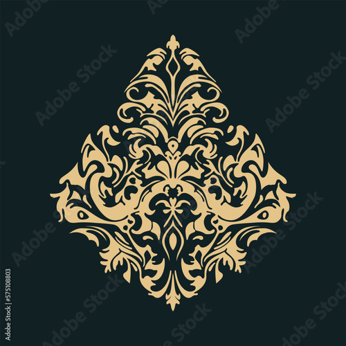 Damask Baroque Ornament
