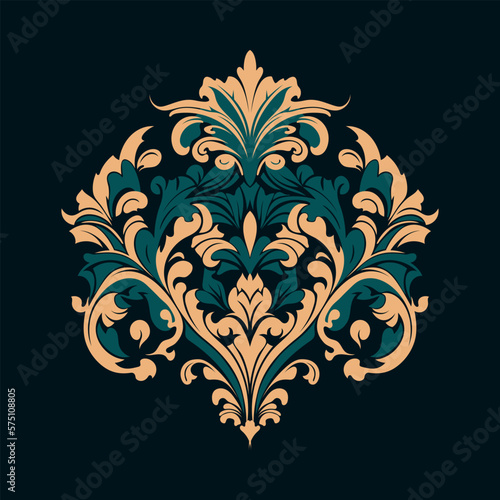Damask Baroque Ornament