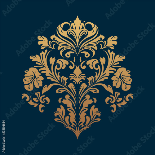 Damask Baroque Ornament