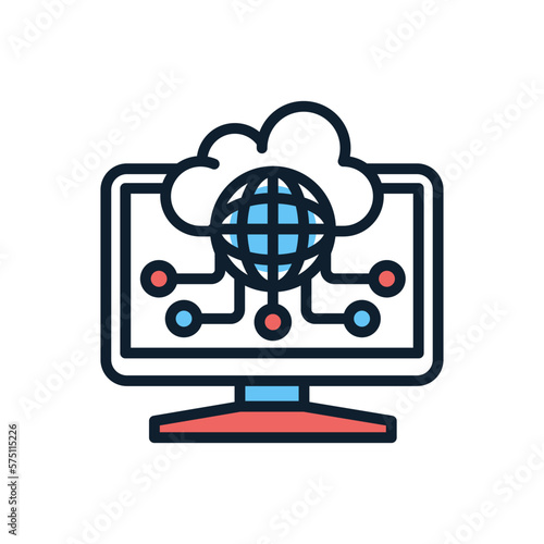 Remote Access icon in vector. Logotype