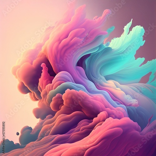 Abstract bright colorful pastel background photo