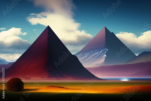 egypt  pyramid  sunset  sky  desert  vector  landscape  sun  tent  illustration  travel  nature  sand  pyramids  water  egyptian  tourism  sea  mountain  camping  abstract  giza  orange  ancient  red