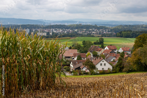 Blick über Ottikon nach Effretikon photo