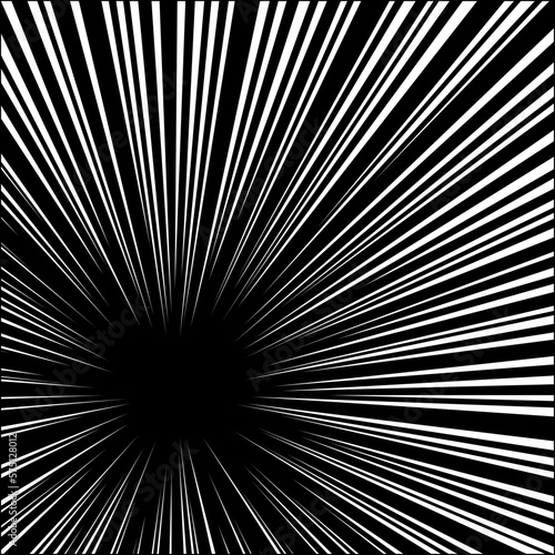 A Comic and Cartoon Background Effect
