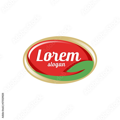 Natural Leaf Product Label Logo Design