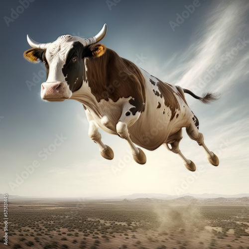 Flying cow