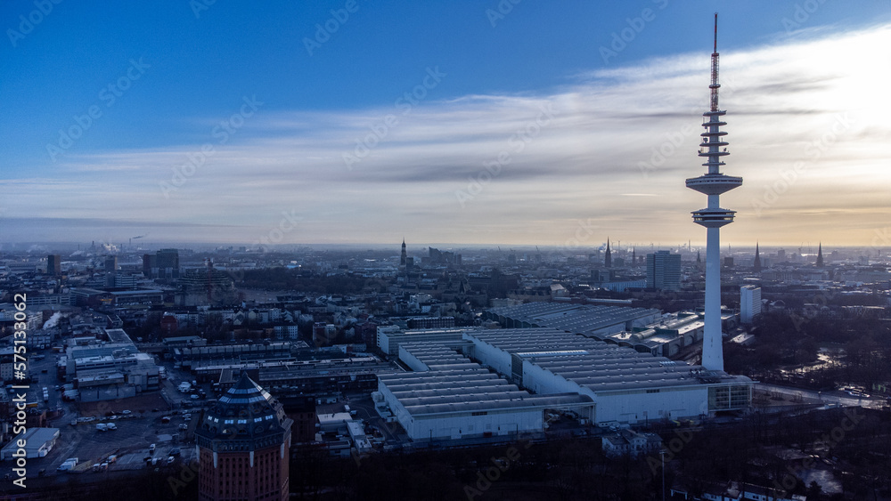 Fototapeta premium city tv tower