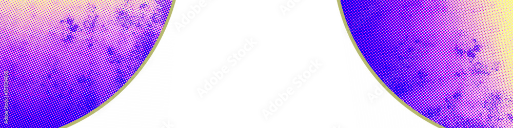 Fototapeta premium Purple blue white pattern panorama widescreen background, Usable for banner, posters, Ads, events, celebrations, party, and various graphic design works