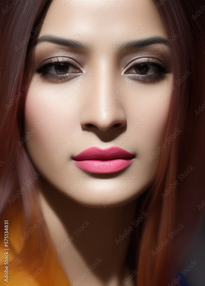 ethnic woman in hijab, Generative AI ethnic woman in hijab, Generative AI