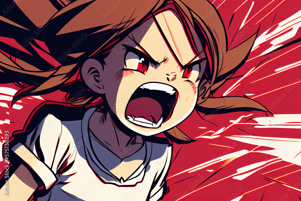 Anime Yelling Angry Anime Yelling Angry