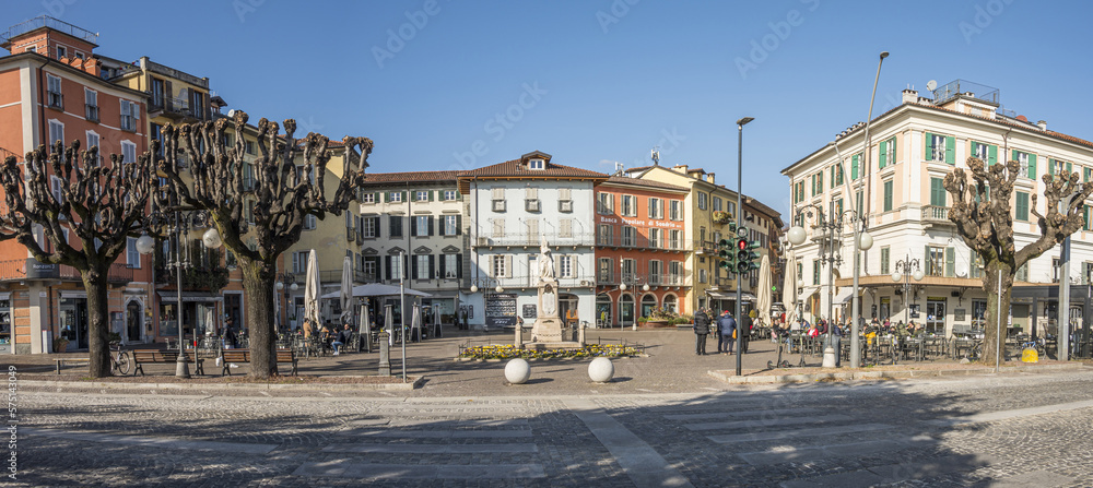 Fototapeta premium The beautiful main square of Intra