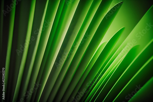 Abstract green background. Generative AI