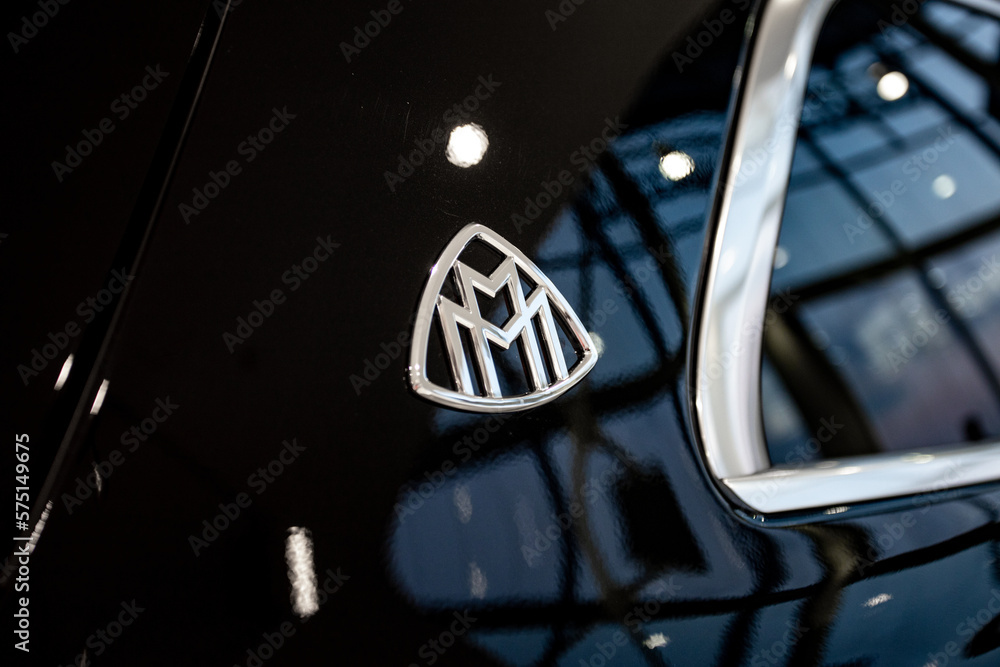 Logo Mercedes Maybach Stock Photo | Adobe Stock