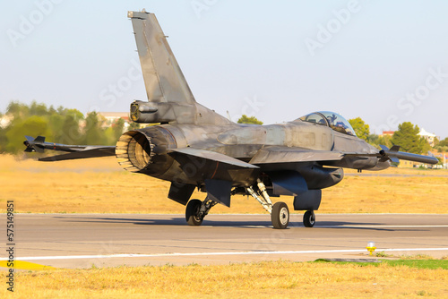 Photos Fighter plane on the ground. F-16 Fighting Falcon.
