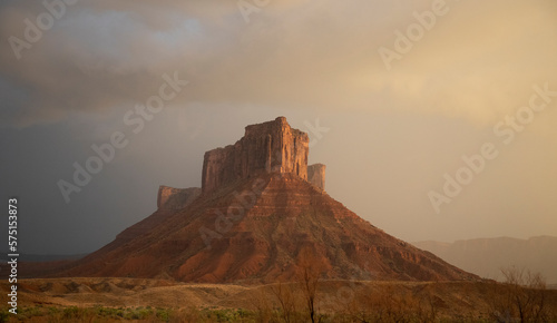 After the Storm, or Castle Valley Butte as Turner Might See it