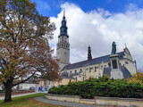 Czestochowa, Poland 2022-10-19: Jasna Gora Monastery in Czestochowa. Poland