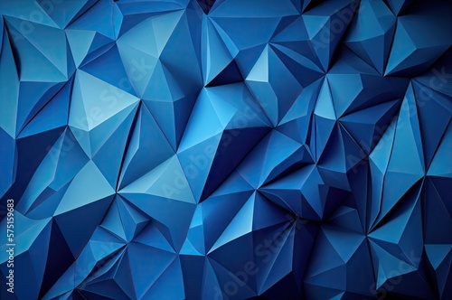 Triangle Texture Background Generative AI