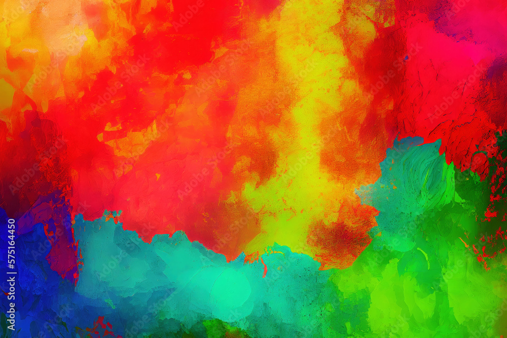 abstract watercolor background in vibrant style created with Generative AI technology abstract watercolor background in vibrant style created with Generative AI technology