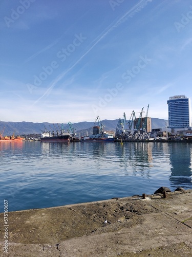 view of the port country