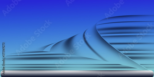 abstract blue background with lines