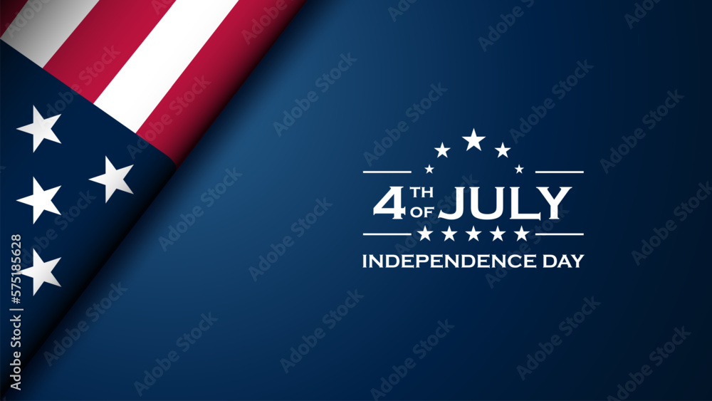 Happy Independence Day USA 4th of July background design