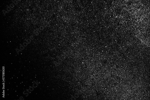 Black white abstract background for design. Glitter shimmer effect.