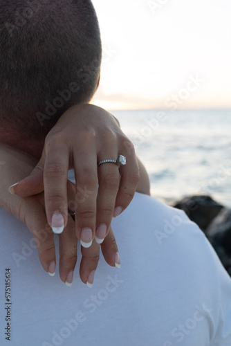 women getting engaged