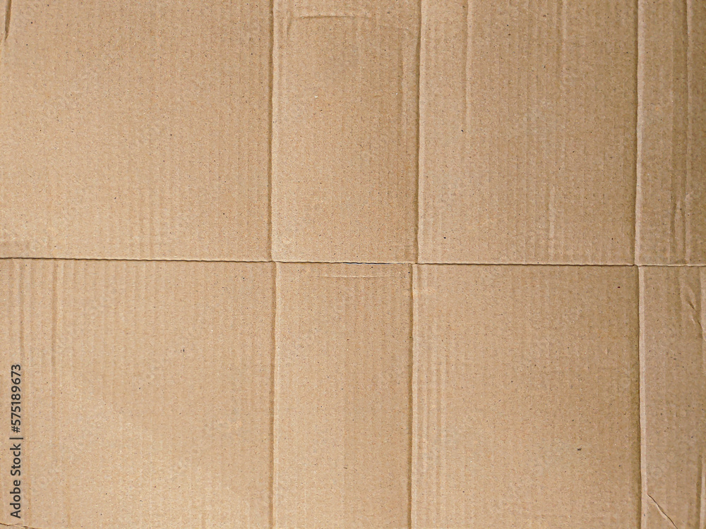 Fototapeta premium Highly Detailed Cardboard Texture or Background Stock Photo for Creative Professionals.