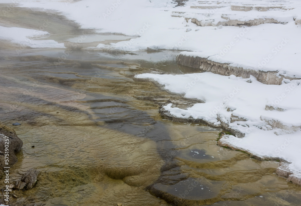 Yellowstone Mammoth Hot Spring Terraces Yellowstone Mammoth Hot Spring Terraces