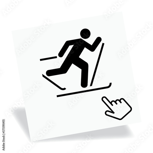 Logo domaine skiable.
