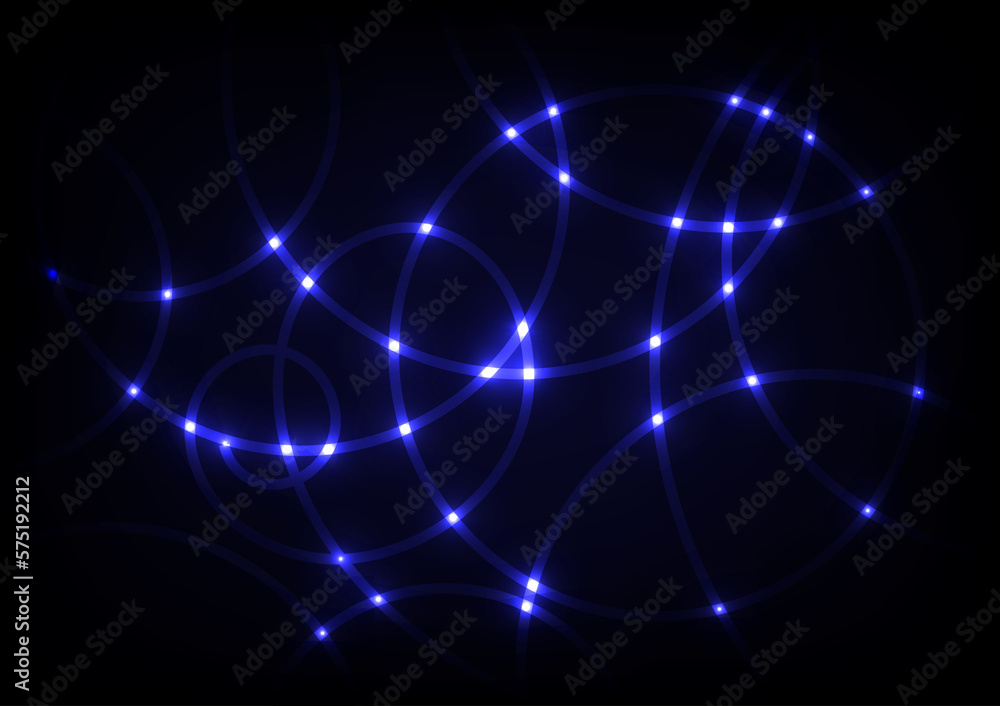 Abstract blue light line spiral digital technology background Abstract blue light line spiral digital technology background