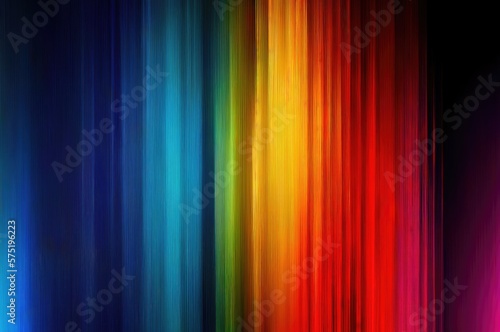 Rainbow Lines Design Generative AI