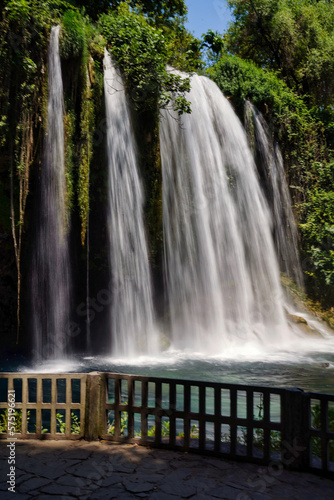 Upper Duden Waterfall. Antalya  Turkey