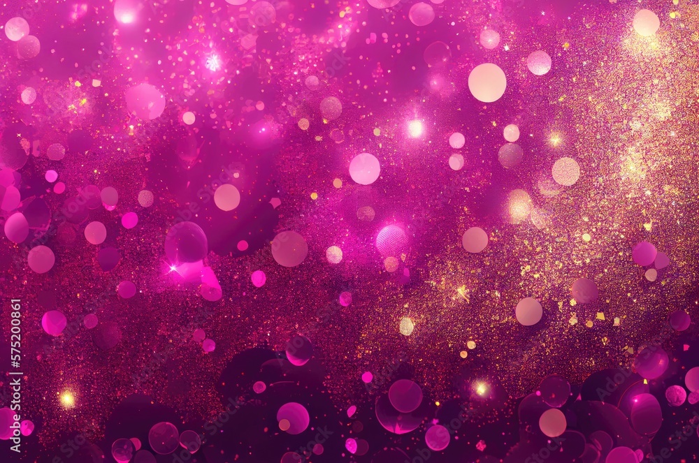 Pink Glitter Texture Generative AI Pink Glitter Texture Generative AI