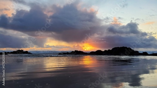 Pacific Ocean Beach in Oregon