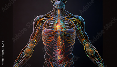 3d rendered illustration of a body