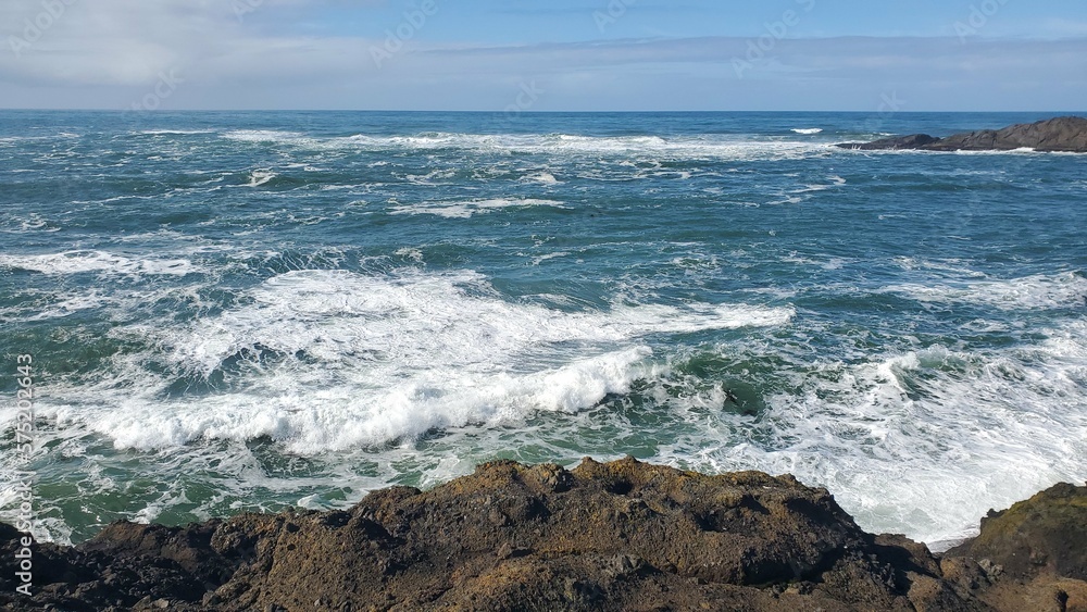 Pacific Ocean Beach in Oregon Pacific Ocean Beach in Oregon