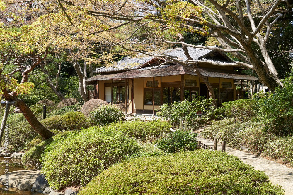 東京庭園美術館, 日本庭園 東京庭園美術館, 日本庭園