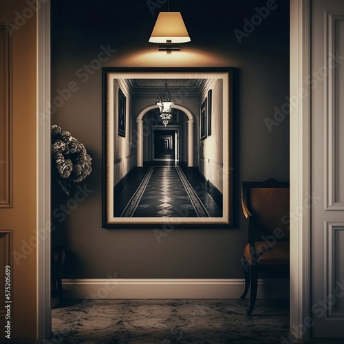 Liminal room and painting#2