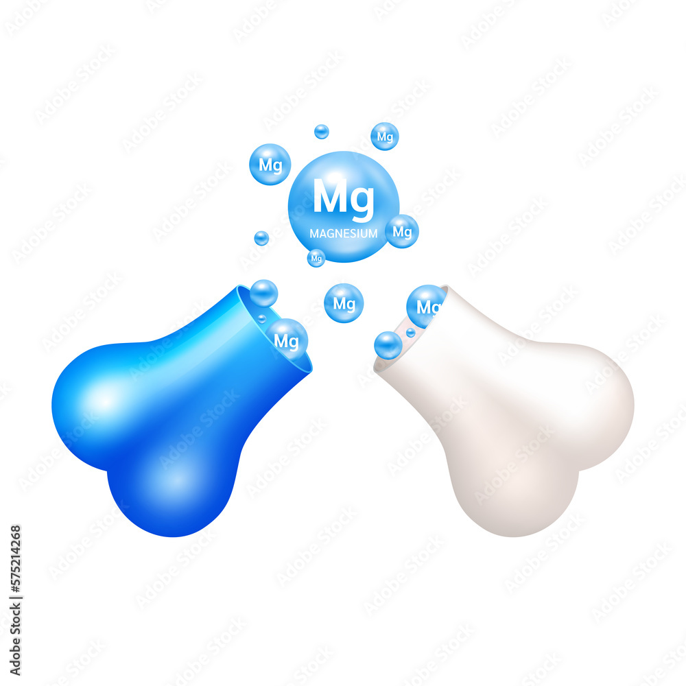 Magnesium float out of the bone capsule. Help heal arthritis knee joint