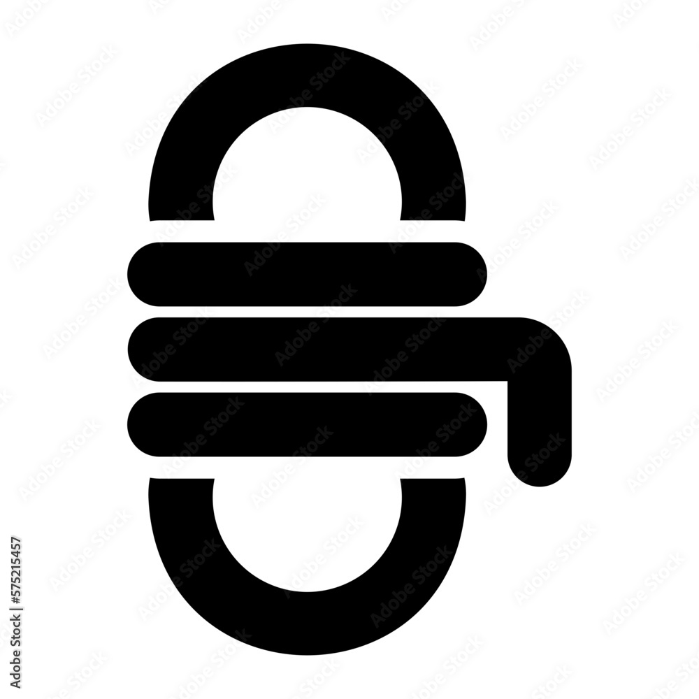 rope glyph icon rope glyph icon