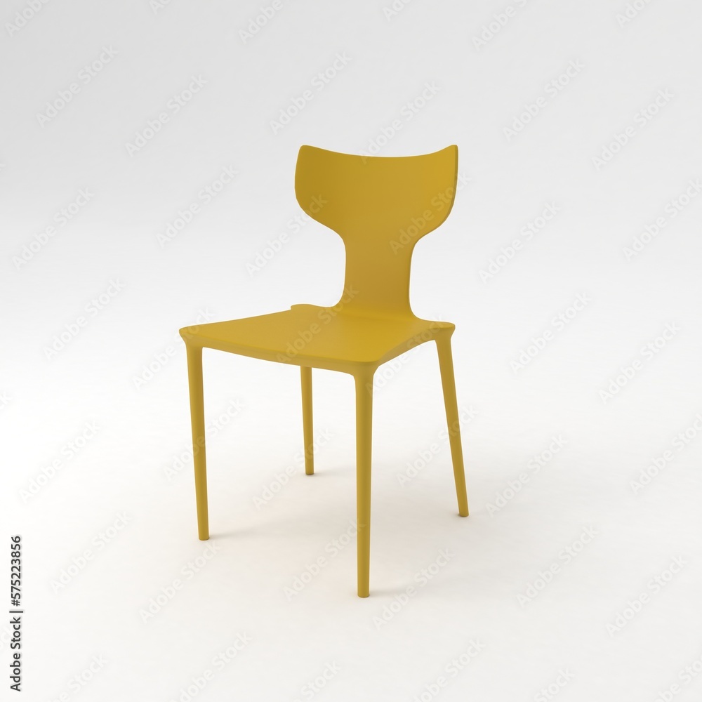 Armchair side view, modern designer furniture, Chair isolated on white background Armchair side view, modern designer furniture, Chair isolated on white background