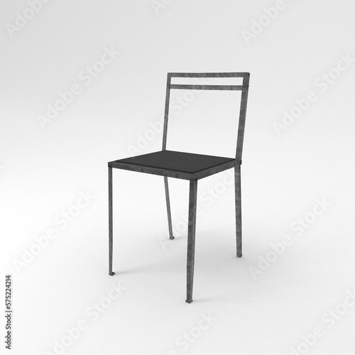 Wallpaper Mural Armchair side view, modern designer furniture, Chair isolated on white background Torontodigital.ca