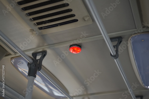 Photography Bus stop button