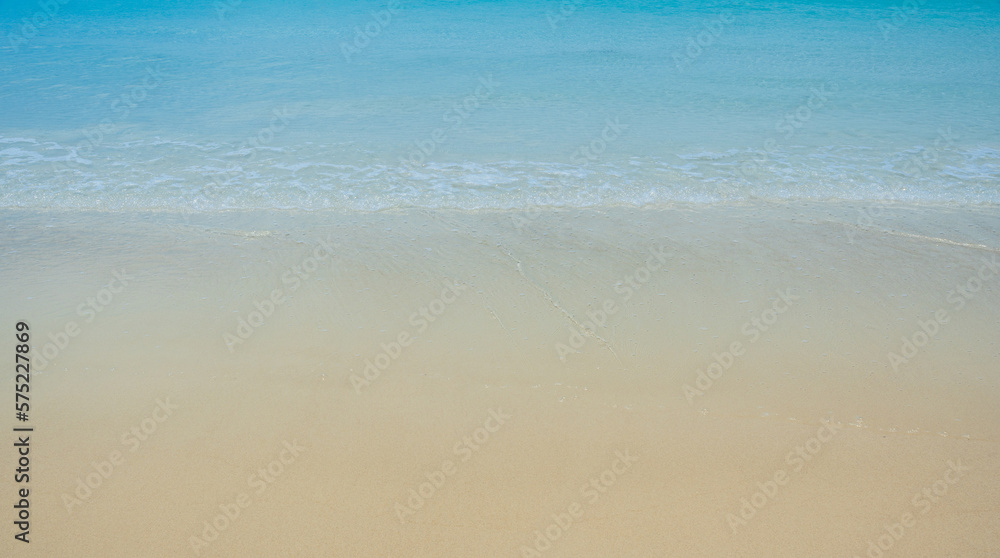 Abstract sand of beach and soft ocean wave background Abstract sand of beach and soft ocean wave background