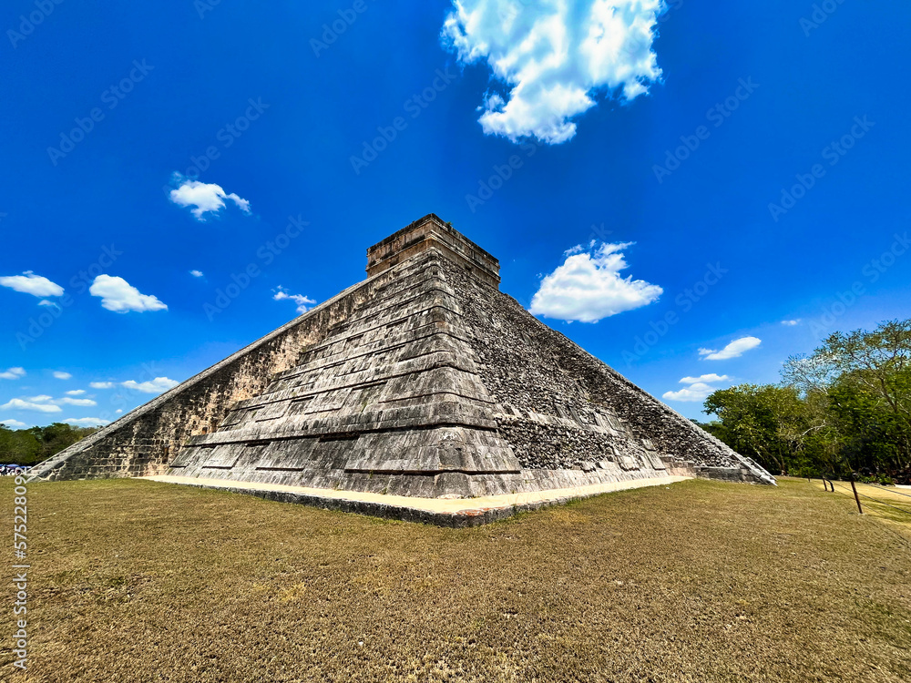 a mayan templet in mexico