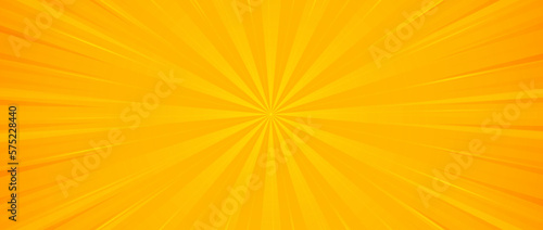 Sun rays background. Summer Banner
